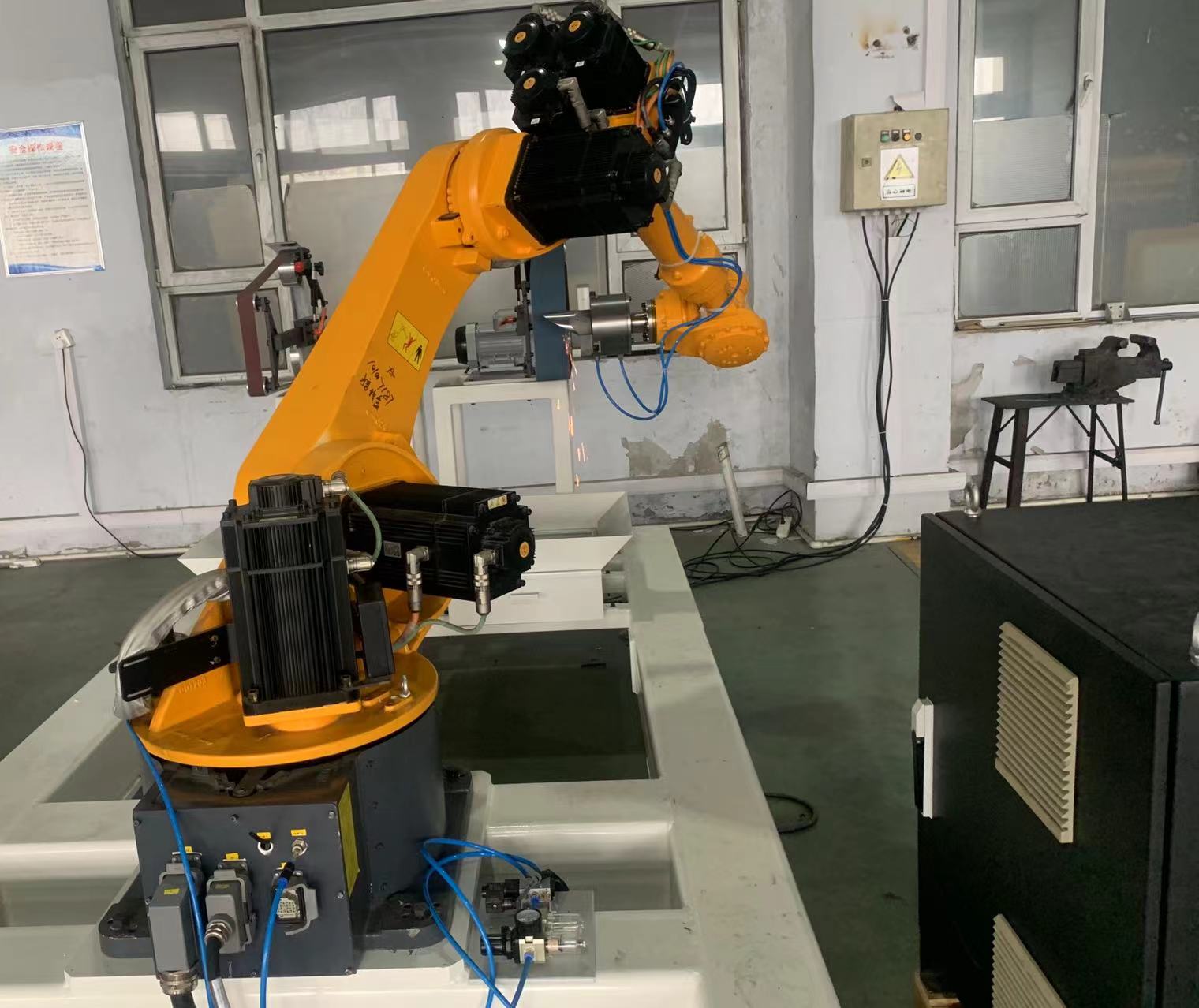 奇力达自动化打磨工站成功落地，机器人打磨助力制造业降本增效